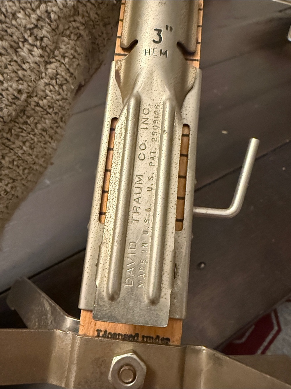Vintage David Traum Hem Tool